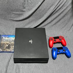 TWO PS4 Pro For Sale Bundle! 