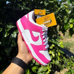 Nike Dunk Low ‘Laser Fuchsia’ GS / Women / Men Sizes Sneakers / Shoes