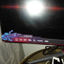 Aoc 27' Curved VA Qhd 1500R Free-Sync Premium 1ms 144hz HDR Model