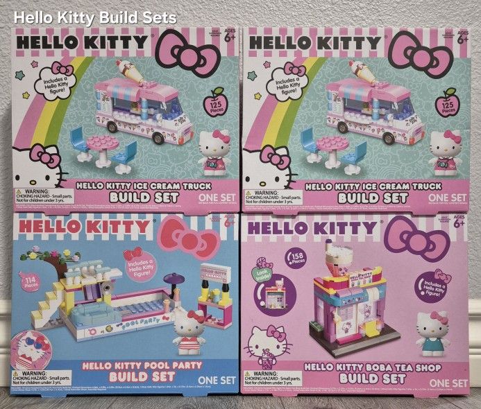 Hello Kitty Build Sets