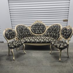 Vintage 3 Piece Sofa Set