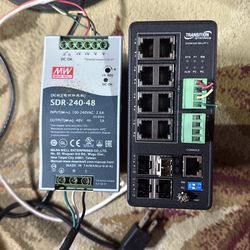 Transition Hardened POE Switch