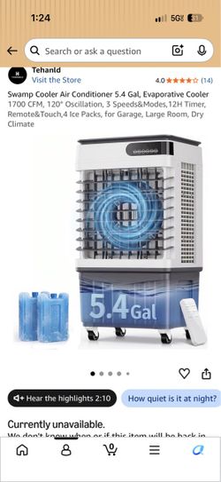 Swamp cooler/ air conditioner
