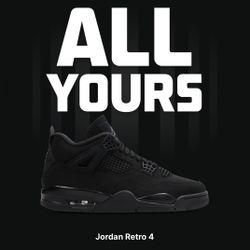 Jordan 4 Black Cats 