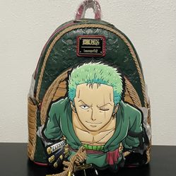 Loungefly One Piece Zoro Rope Mini Backpack