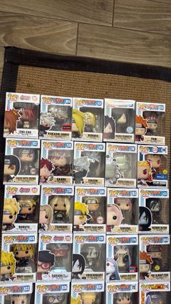 Naruto funko pop lot!