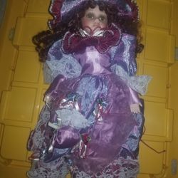 Vintage Porcelain doll 