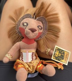 Lion King Broadway pushy doll $15 new