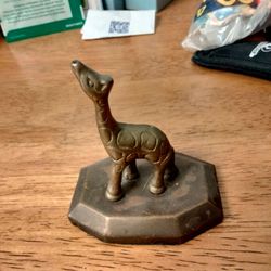 BRASS VINTAGE GIRAFFE 🦒