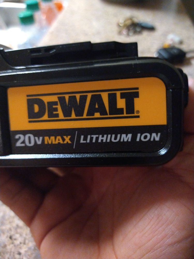 DeWalt 20V Max Lithium-Ion 3.0