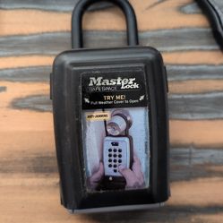 Master Lock portable lock box