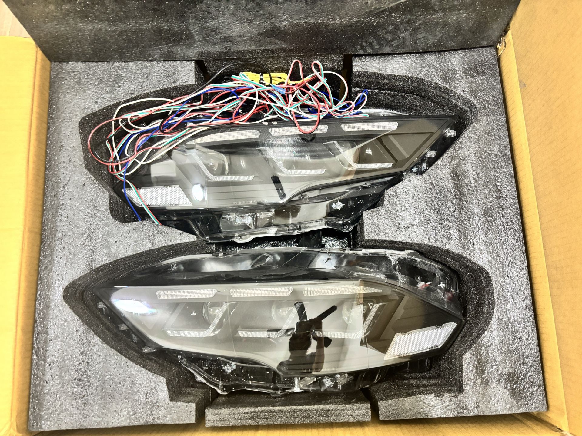 RGB flow S650 Style Headlights w/ rgb side lights bundle!