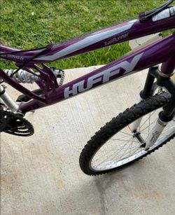 Huffy 26" Trail Runner Mountain Bike, Fits Riders 60”+, purple, Adult, Women's
