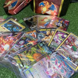 Pokemon Cards Mystery Tin Gift! 