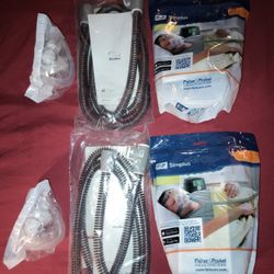 CPAP F&P Simplus Full Face Mask and a Climatelineair tube with extra mask