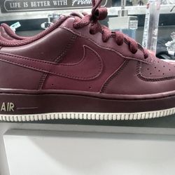 NIKE AF1 TEAM RED (SIZE6Y)