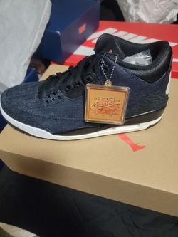 Air Jordan 3 Levi Denim...