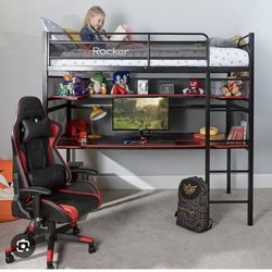 Rocker full size bed