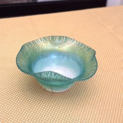 Green Bowl Decor Vase 