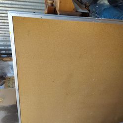 Four foot square cork board