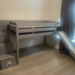 Twin bed (Excluding mattress)