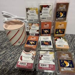 Wax warmer (new) and wax cubes bundle