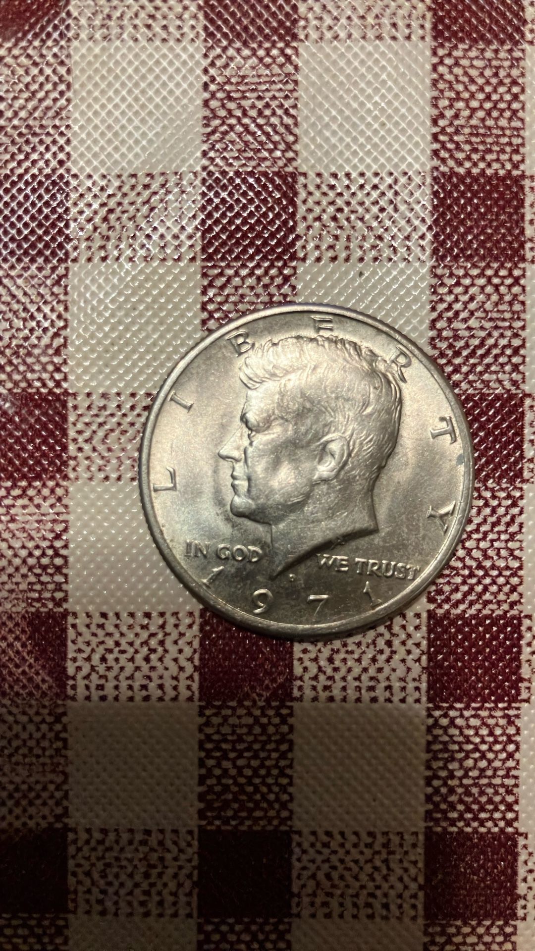 Minted/ John Kennedy Half Dollar