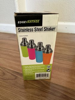 EDGEVANTAGE stainless steel shaker 400ml