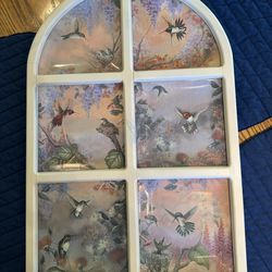 Bradford Exchange Plate Set-Hummingbird