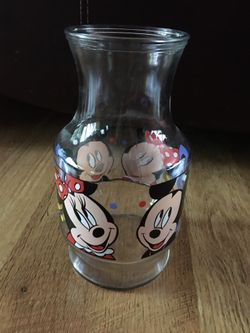 Glass Juice Jar/ Vase