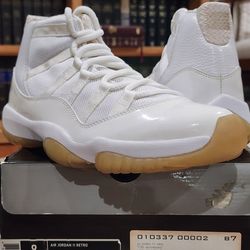 Air Jordan Retro 11 Silver Anniversary Men's Sz 9