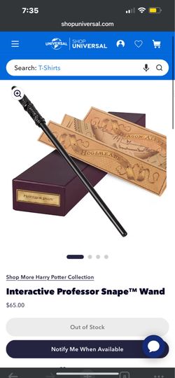 Harry Potter interactive wand & map