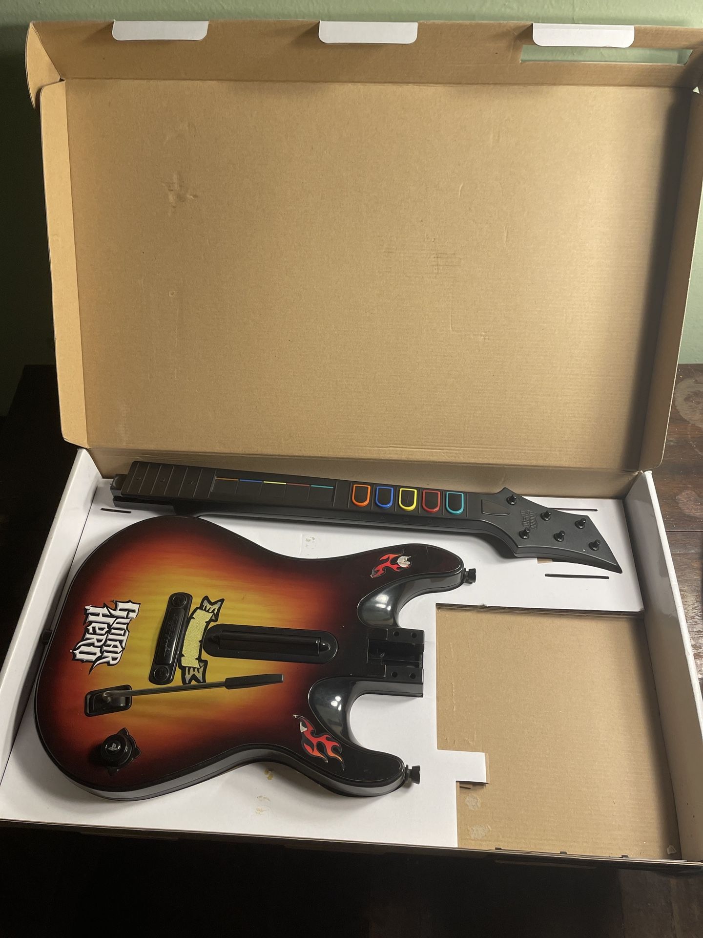 ps3 rock band guitar with dongle