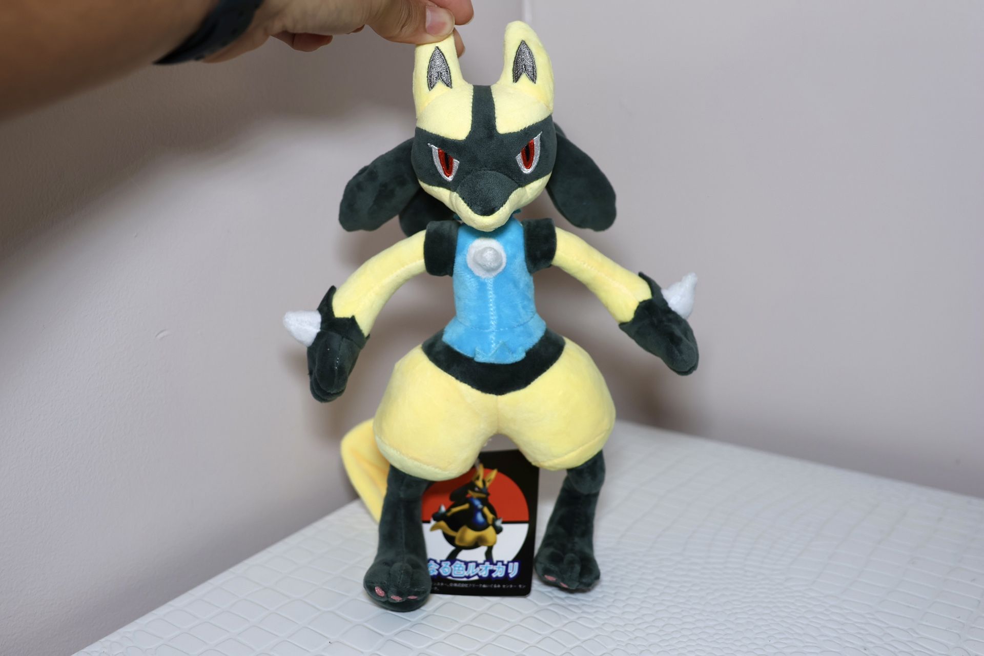 Pokemon Shiny Lucario Plush – 12” Rare Collectible Toy