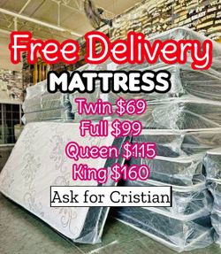 New Mattresses  Twin mattress Full mattress Queen mattress  King mattress  Colchones nuevos  Beds 