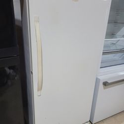 28 X 60 Inch Tall Freezer Good Working 