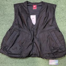 Nike tech woven black vest