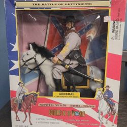 Vintage 1997 Soldiers Of The World Civil War 1861-65 GENERAL CONFEDERATE SOLDIER