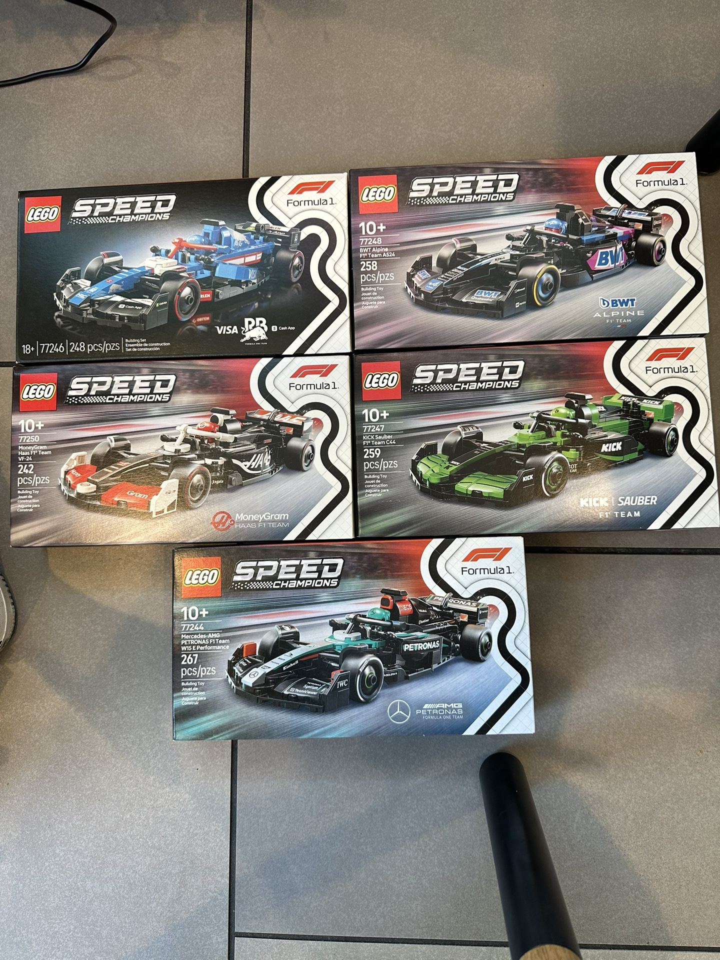 Lego F1 Cars (New)