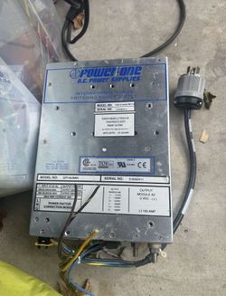 Power One - D.C. POWer SWITCHING POWER SUPPLY