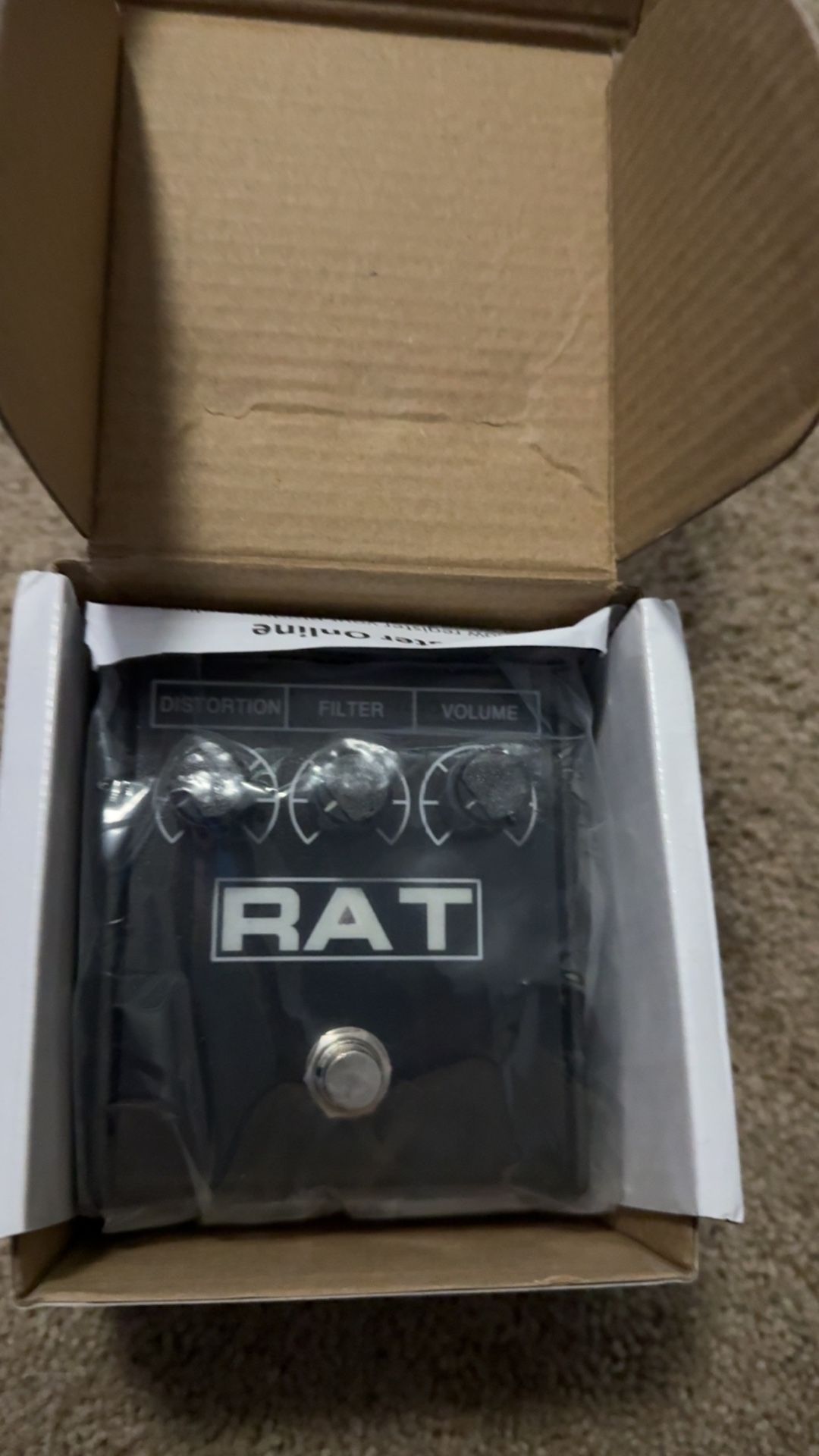 RAT 2 Distortion Pedal
