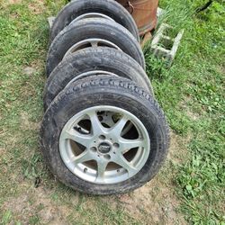 Aluminum Alloy Wheels  14"/  4 Lug(HONDA CIVIC 