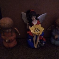 Angel Statues Good Condition $6.00 Each  