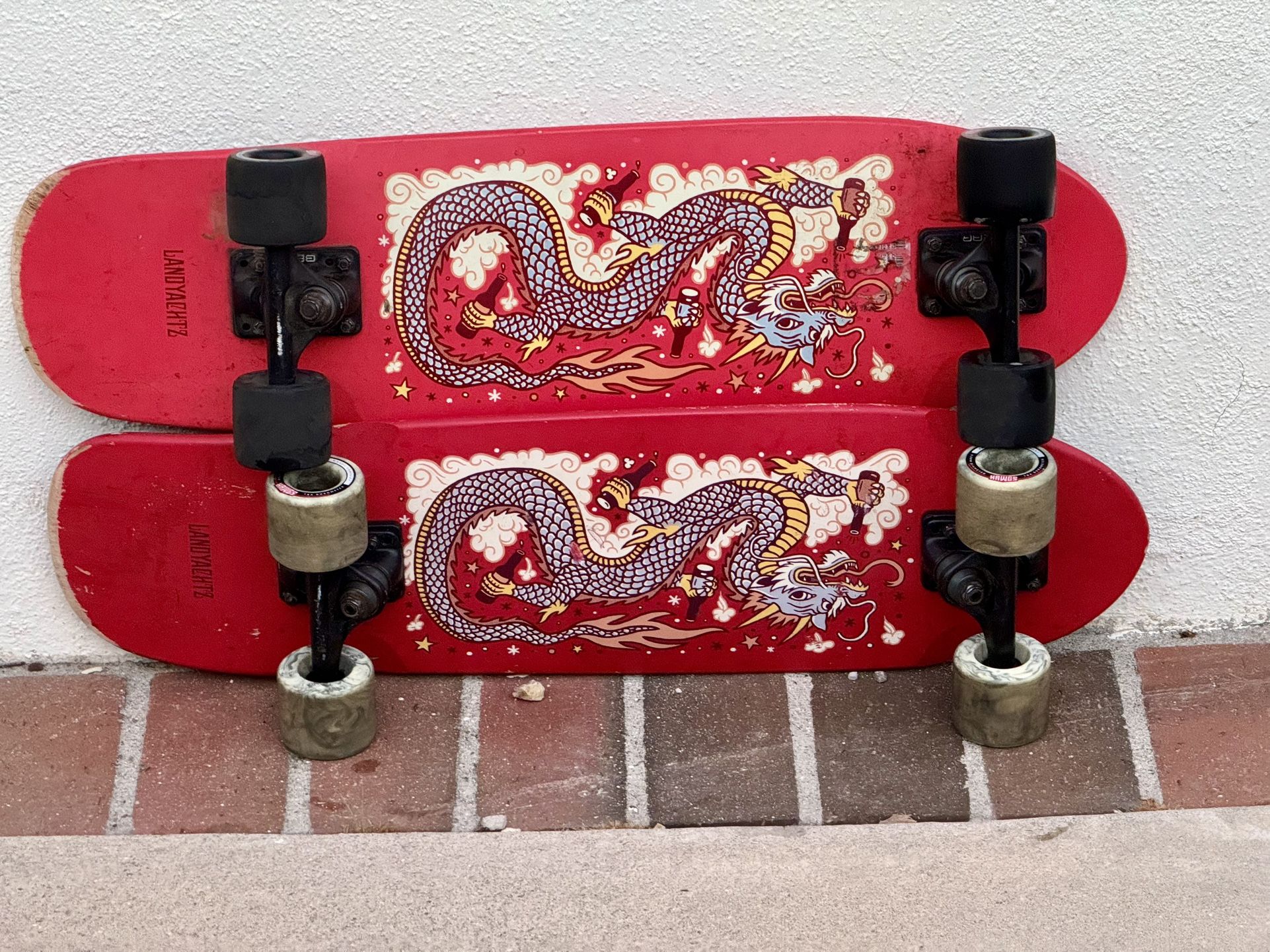 LANDYACHTZ DINGHY RED DRAGON 8" X 28.5" MUST BUY BOTH