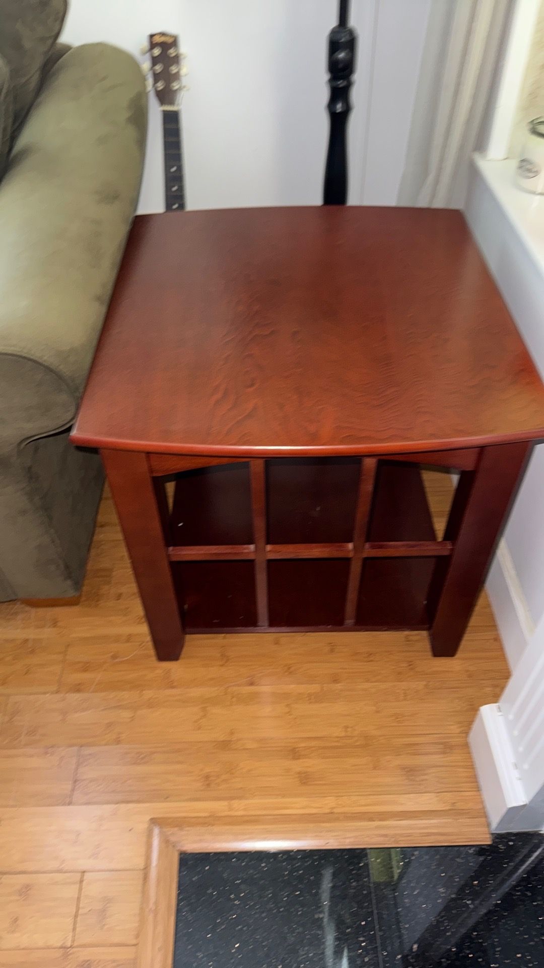 Wood End Table