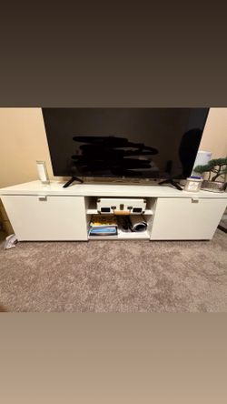 White Tv Stand