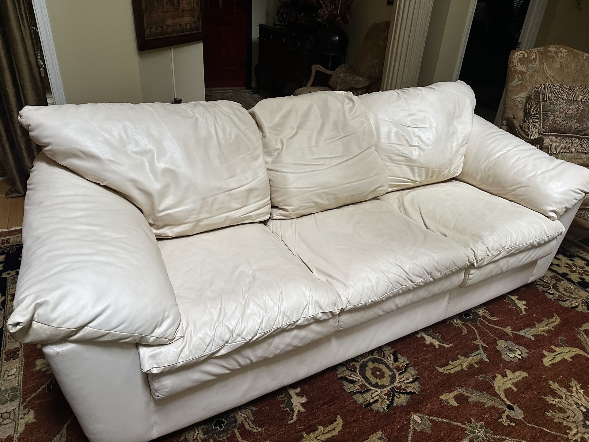 Natuzzi Italian Leather Sofa