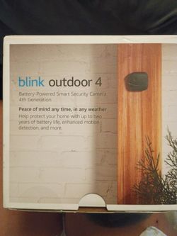 Blink out door camera set of 4