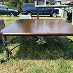 Wrought Iron Table 