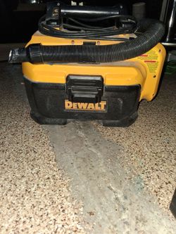 Dewalt vacuum